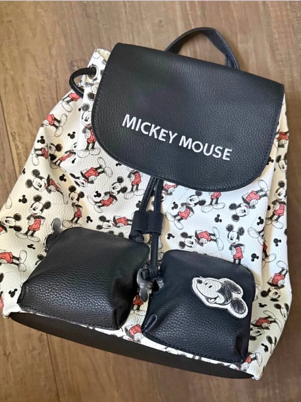 Kids Black & White Backpack